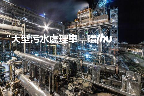 “大型污水處理車，環(huán)保先鋒，守護(hù)碧水藍(lán)天！”